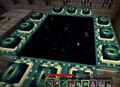 我的世界末地传送门合成方法