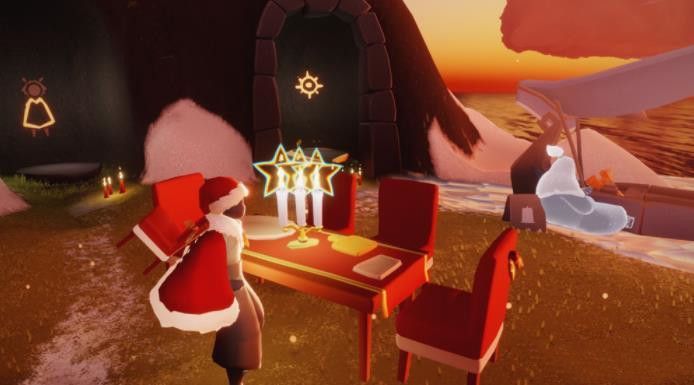 光遇秘密基地顶楼怎么进