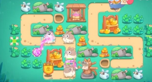 保卫萝卜4卧兔藏龙40关满星流程