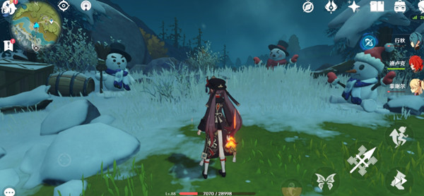 原神第四个雪人在哪？同时完成噗噗雪人任务图文攻略[多图]图片2