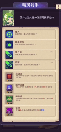 妙连千军精灵射手