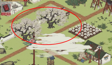 江南百景图梨花图片