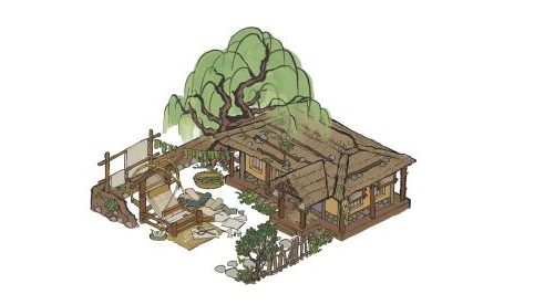 江南百景图孟母老宅图片