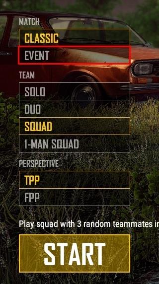 《绝地求生》活动模式3-24上线正式服 8人组队/步枪刷新率翻倍