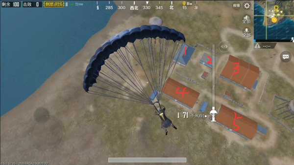 刺激战场河边别墅复杂楼建筑防守卡点技巧介绍