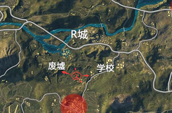 刺激战场海岛中心怎么卡点 刺激战场海岛中心区域户外卡点技巧