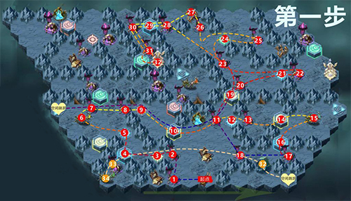剑与远征上古神庙路线顺序第1步
