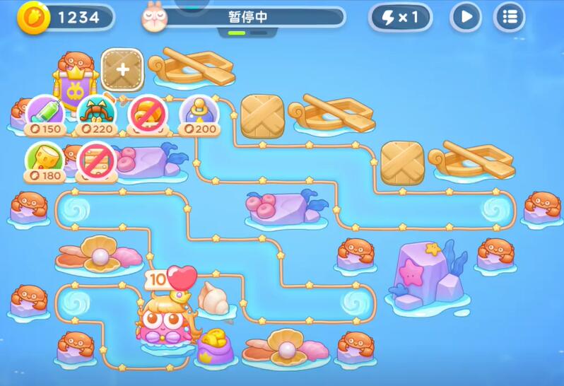 保卫萝卜4海的闺女第89关攻略