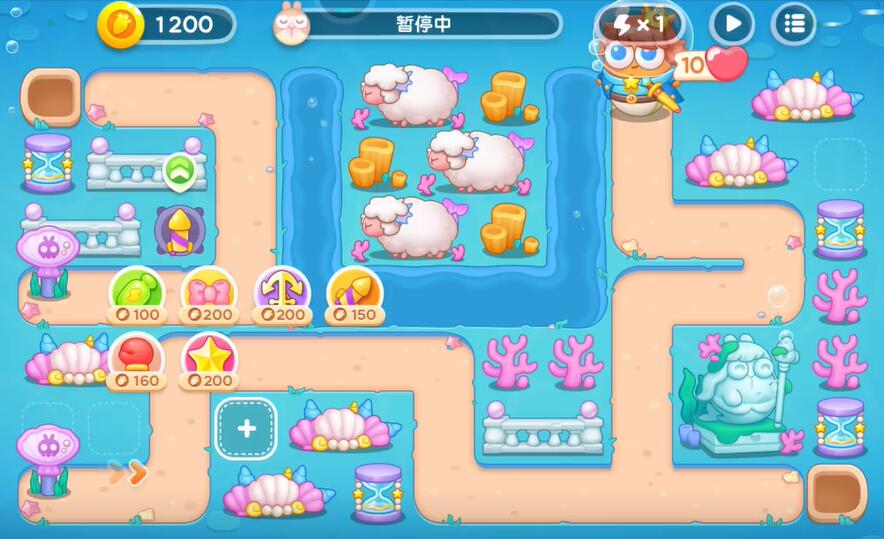 保卫萝卜4海的闺女第84关攻略