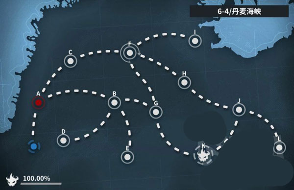 战舰少女r常规地图的点位和路线攻略 战舰少女r常规地图的点位和路线详解