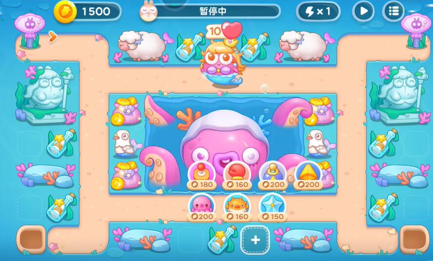 保卫萝卜4海的闺女第120关攻略