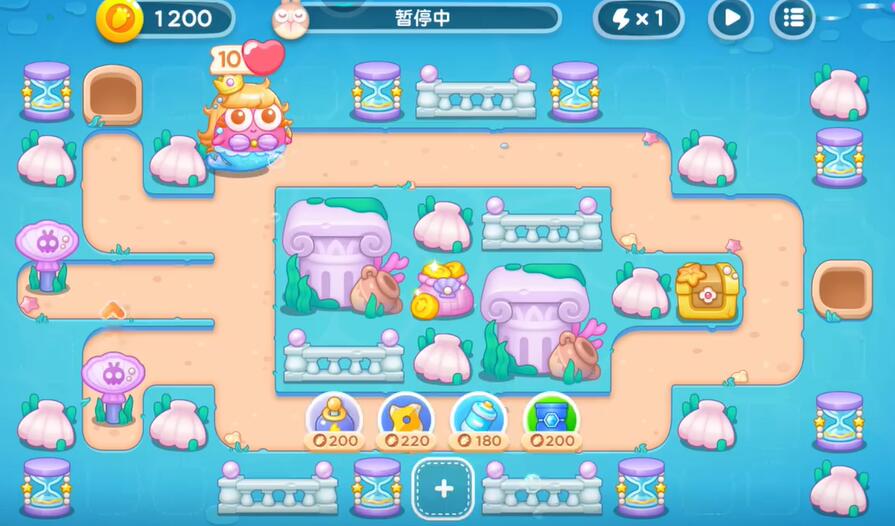 保卫萝卜4海的闺女第111关攻略