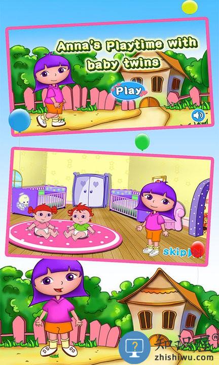 安娜照顾双生儿宝宝游戏下载