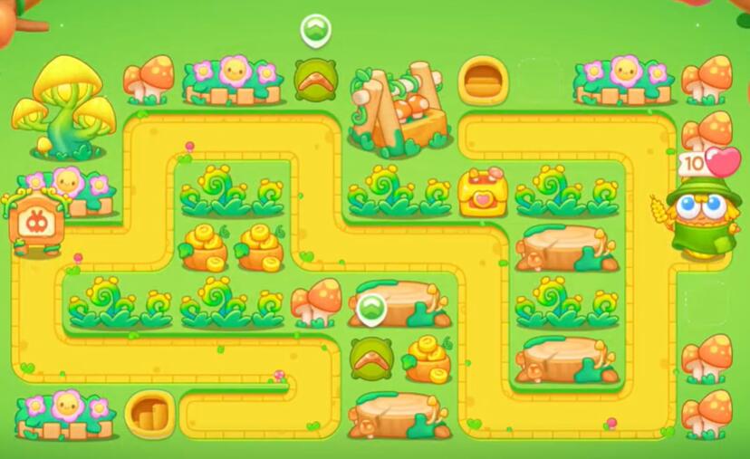 保卫萝卜4头等大事第2关攻略