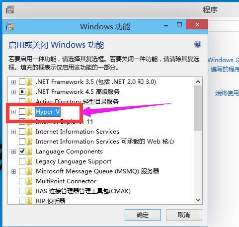 win10虚拟机功能怎么打开?win10内置虚拟机启用教程