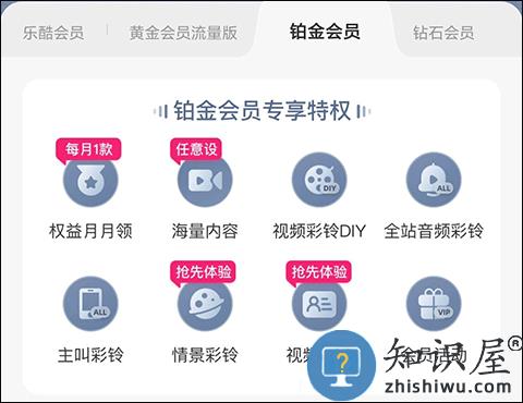 联通视频彩铃四大会员介绍说明