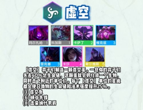 《云顶之弈》s9全羁绊效果最新一览