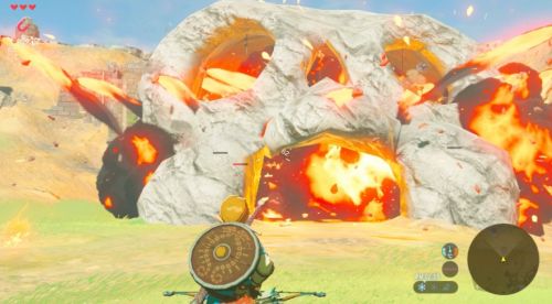 《塞尔达传说荒野之息》火神兽boss打法推荐