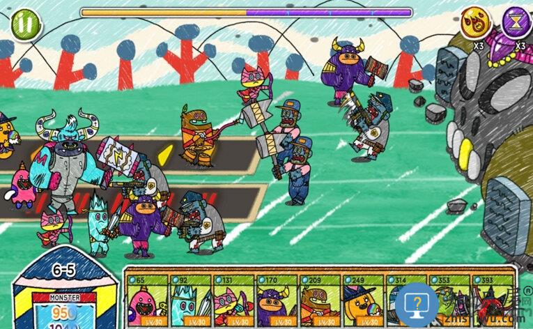 怪物大战僵尸内购破解版下载