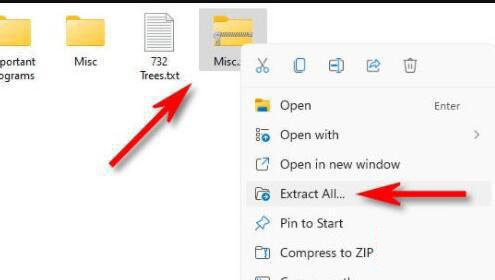 win11系统自带的解压功能怎么使用？