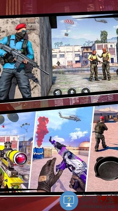 战场生存百人枪战模拟器 战场生存吃鸡游戏下载