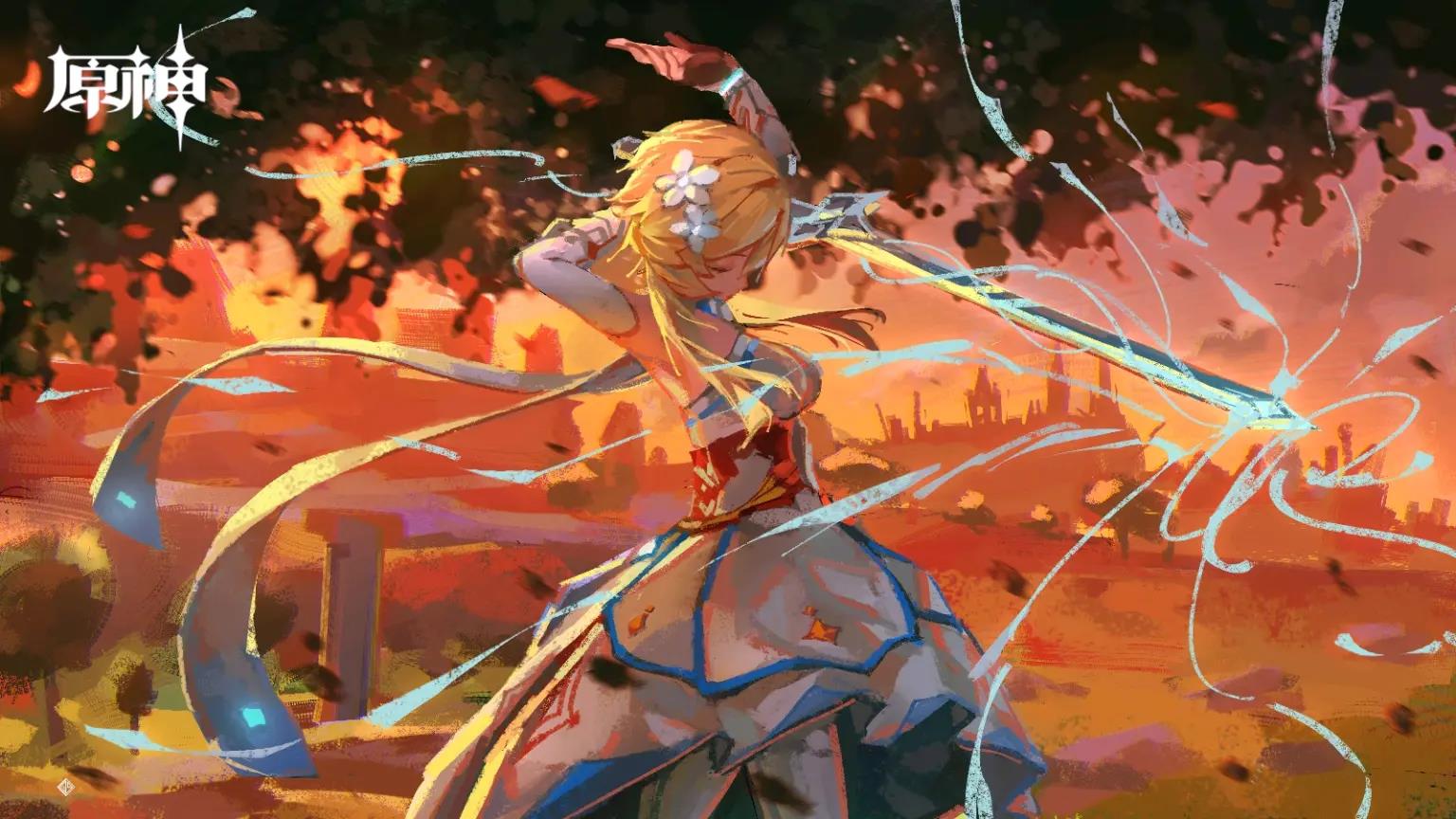 原神登录界面bgm琴谱