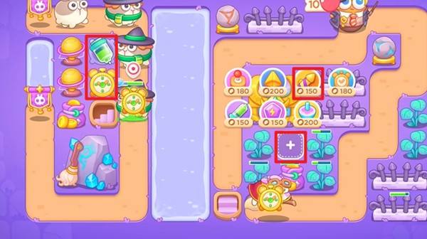 保卫萝卜4阿波与魔法宝藏第112关通关攻略