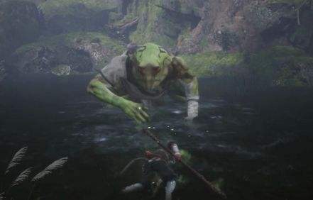 黑神话悟空蛙声一片支线波裏个浪位置及打法攻略