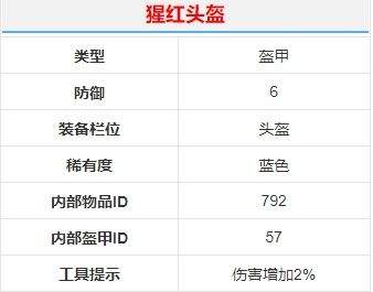 《泰拉瑞亚》猩红盔甲套装合成配方及属性一览