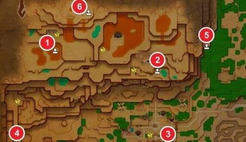 塞尔达传说智慧的再现奥尔汀火山纪念章收集位置