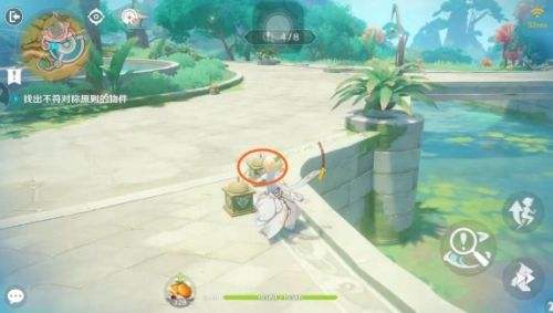 《原神》彩糖与蔷薇的幻色颂第五天|八个不对称摆放的物件位置一览