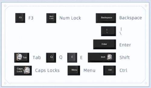 《原神》申鹤·孤辰茕怀机械键盘首发特惠