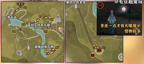 《无限暖暖》小石树田村奇想星位置大全|26个奇想星全收集指南