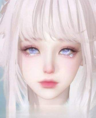 逆水寒手游台服捏脸数据|眼泪女王脸部数据|捏脸导入教程