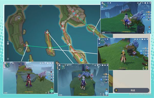 原神枯叶紫英获取位置大全|56个枯叶紫英采集路线