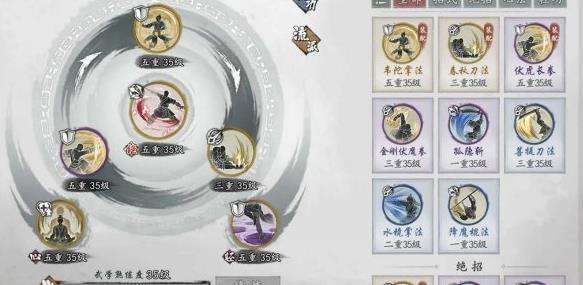 绘梦江湖|少林武学流派怎么搭配