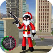 圣诞老人火柴人绳索英雄最新版下载v1.4 安卓版